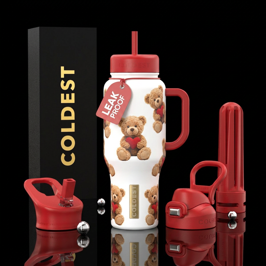Cuddle buddy water bottle design