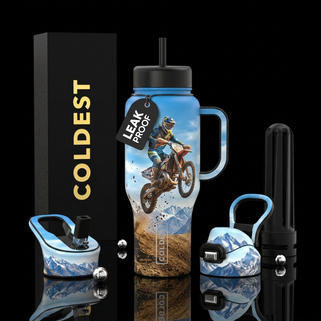 Getting muddy water bottle design