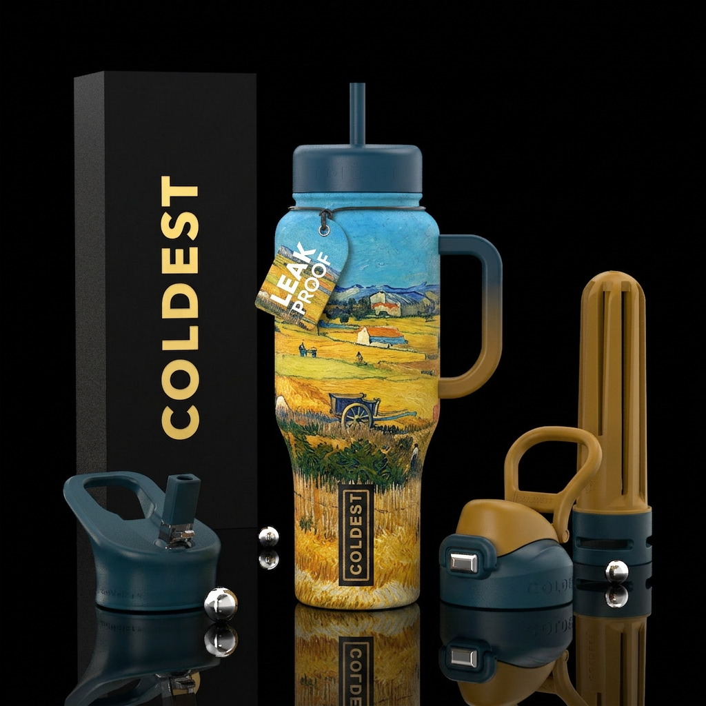 The harvest water bottle design