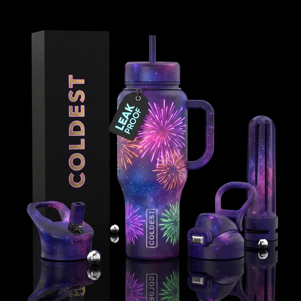 Glowie Patriot water bottle design