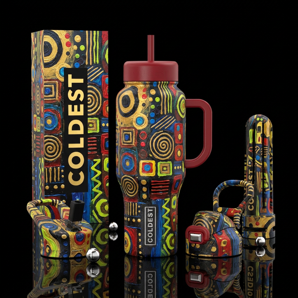 Colors water bottle design