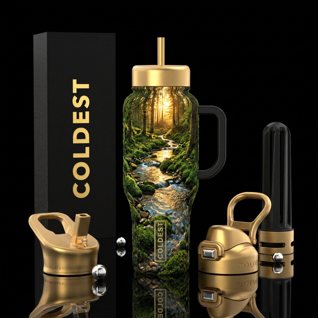 Little creek water bottle design