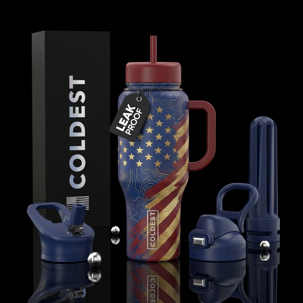 America water bottle design