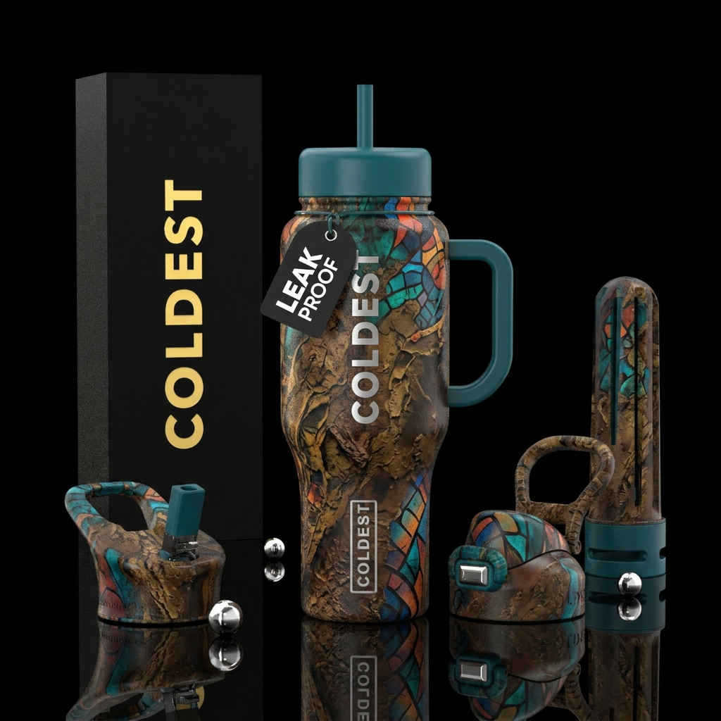 Muddy water bottle design