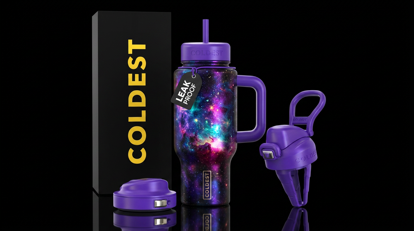 nebula, inbued, darkness, stylistic, artistic, vib... water bottle design