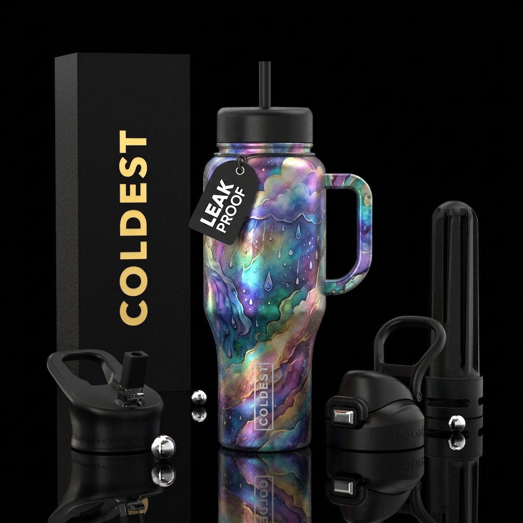 For the love of rainy days, luxurious, stylistic, ... water bottle design