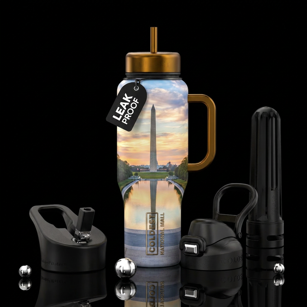 The national mall water bottle design