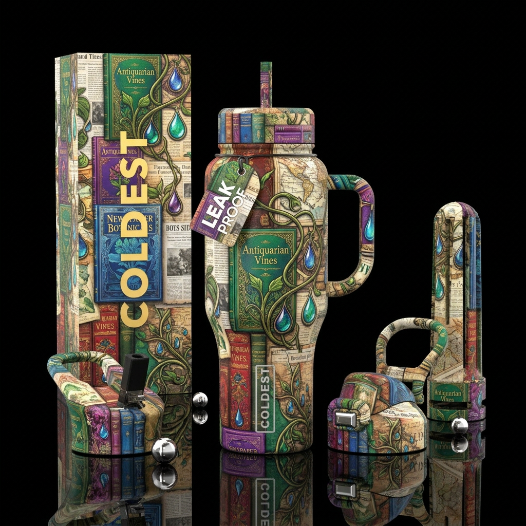 Antique water bottle design