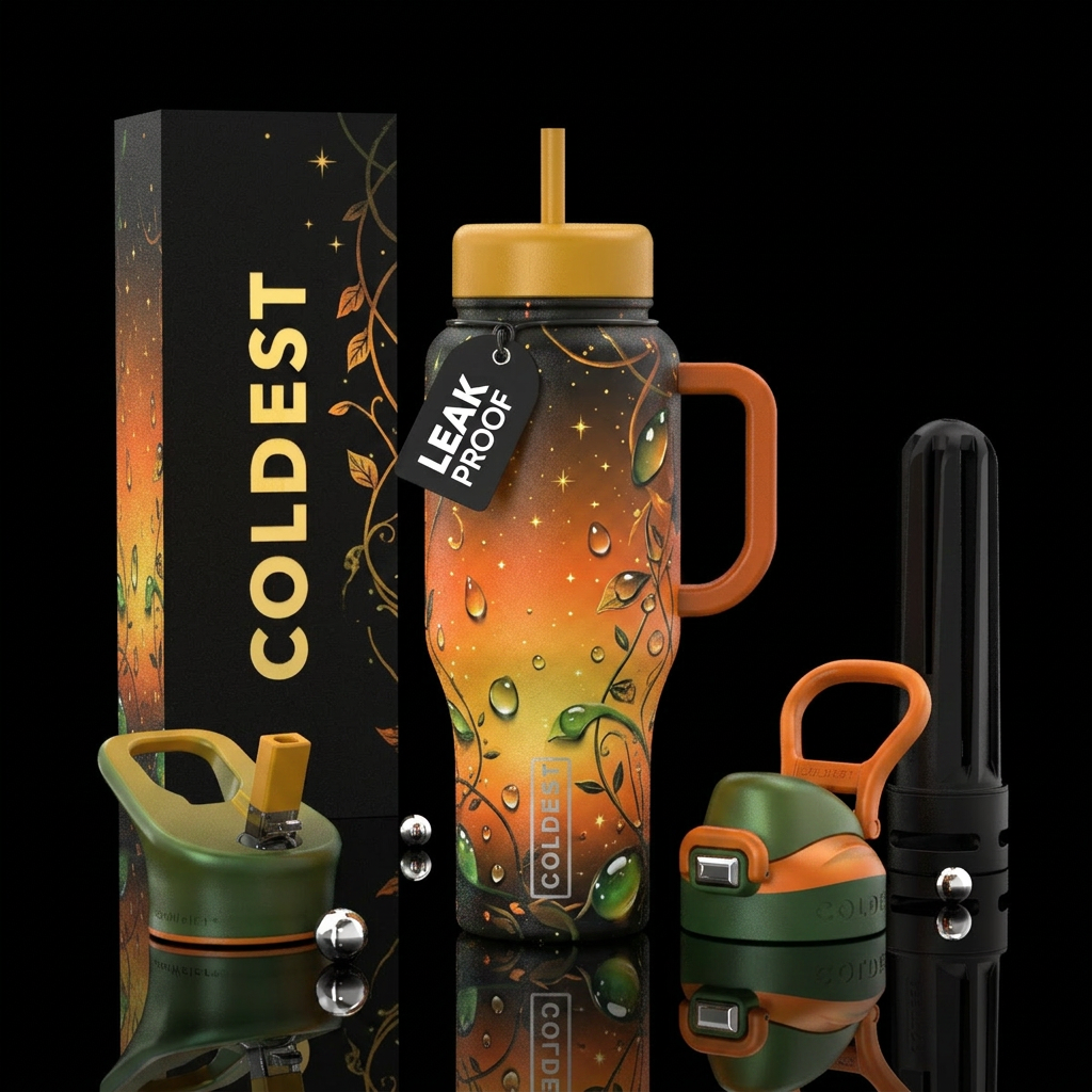 After the rain water bottle design