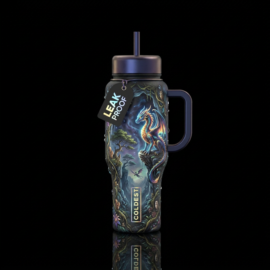 Dragon 2 water bottle design