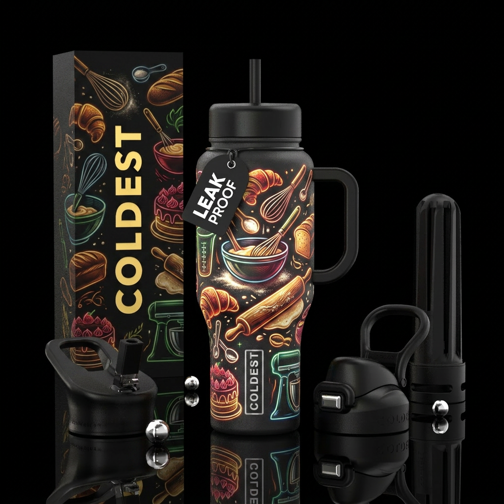 Bakers delight water bottle design