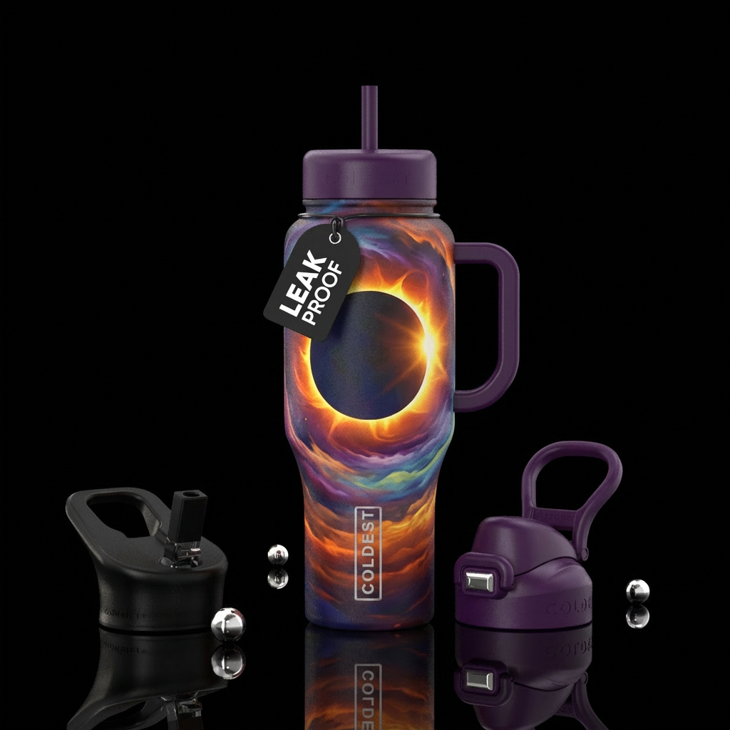Eclipse water bottle design