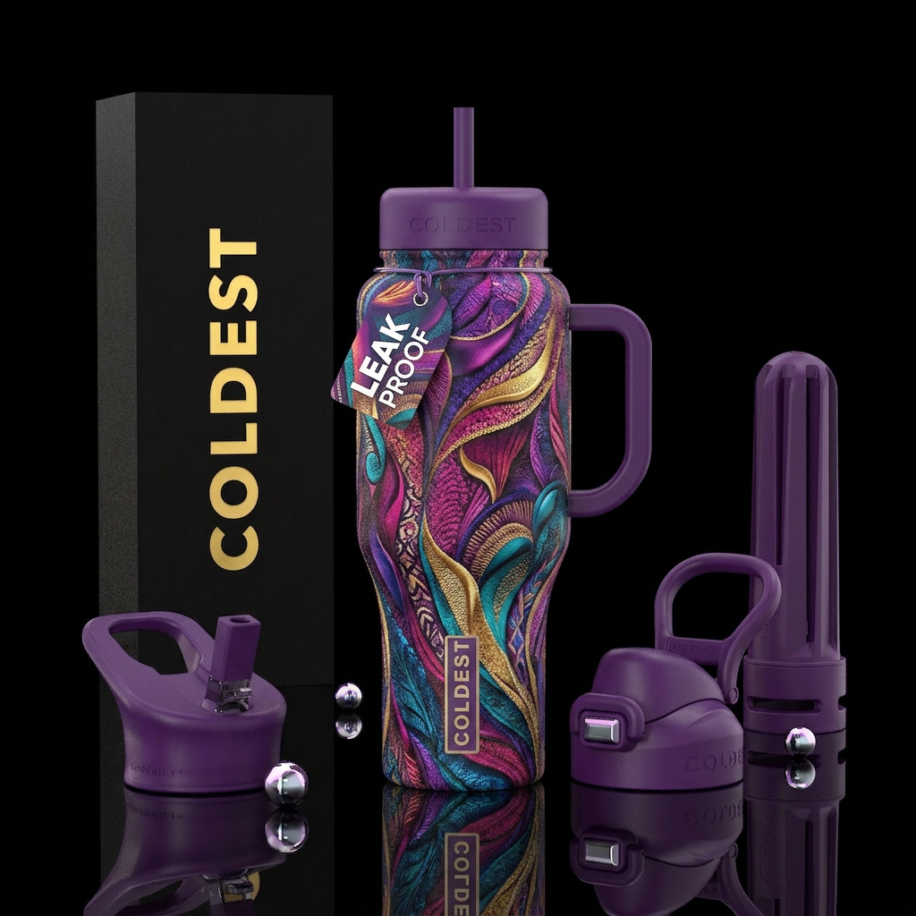 Euphoric water bottle design