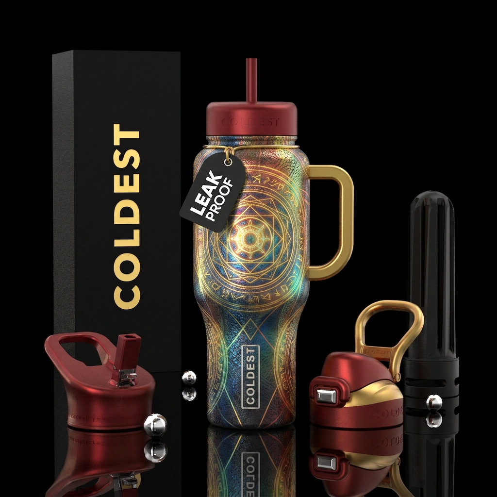 Dr Strange water bottle design