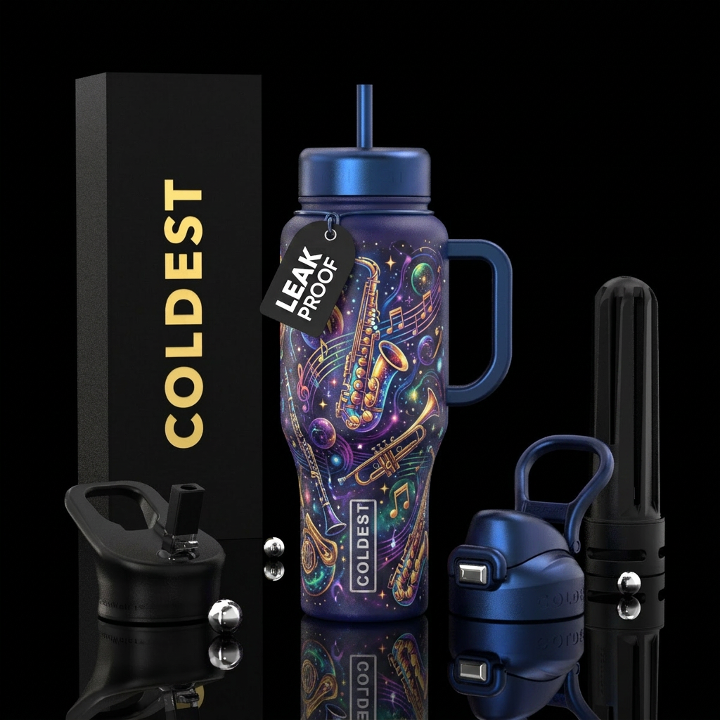 Outer Jazz water bottle design