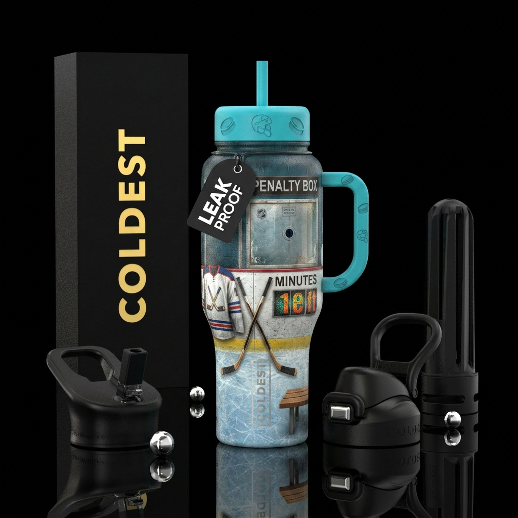 Doin Time In The Box water bottle design