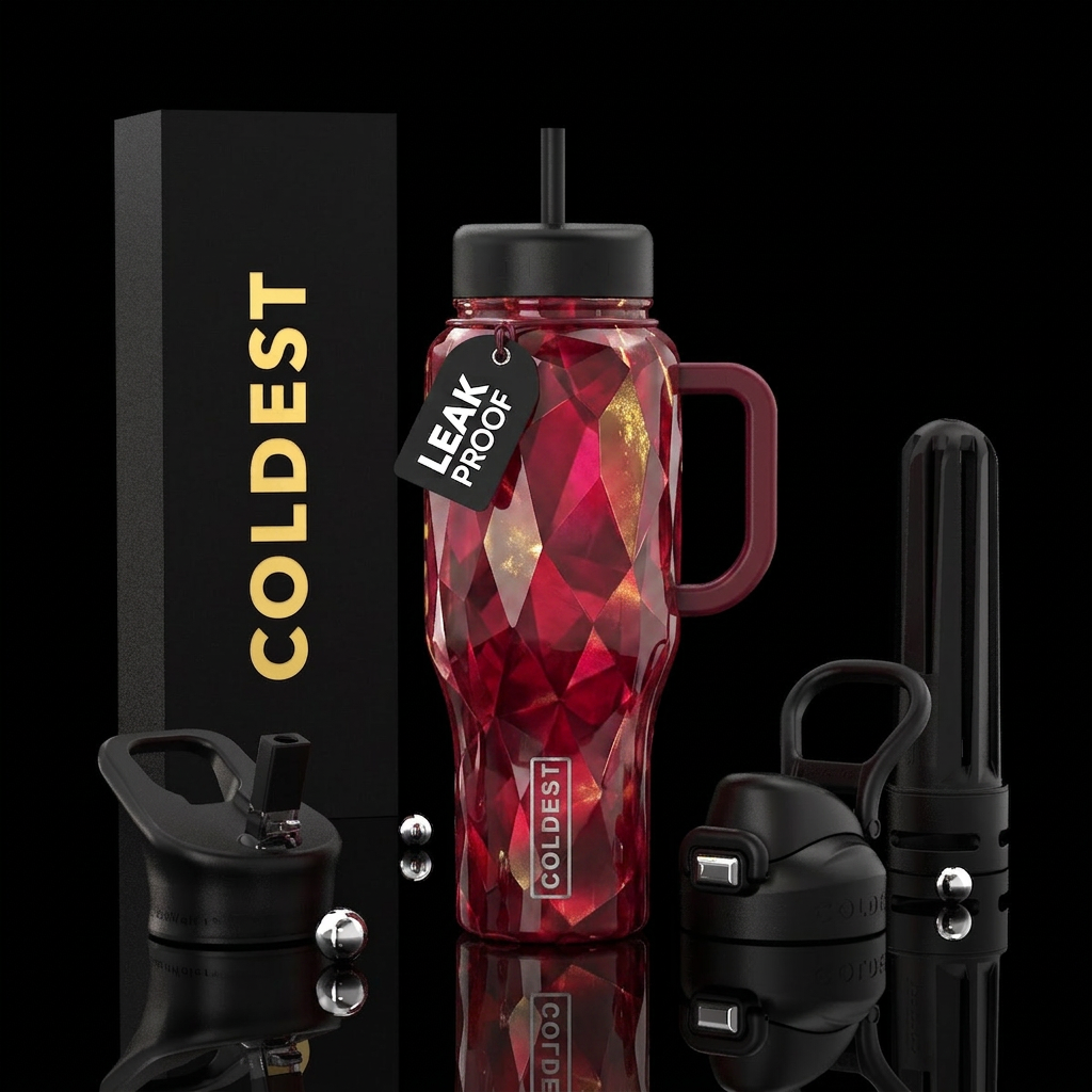 The Sourcerer's Stone water bottle design