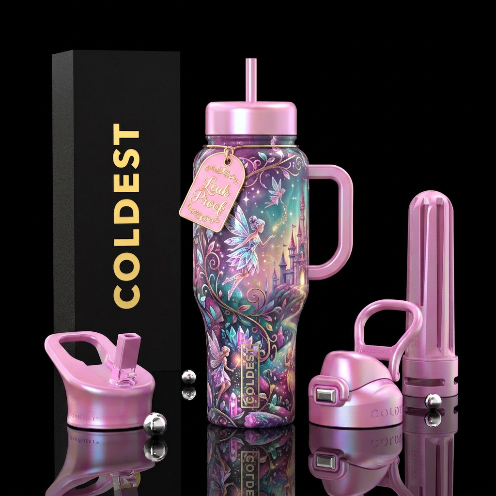 Fairy Princess water bottle design