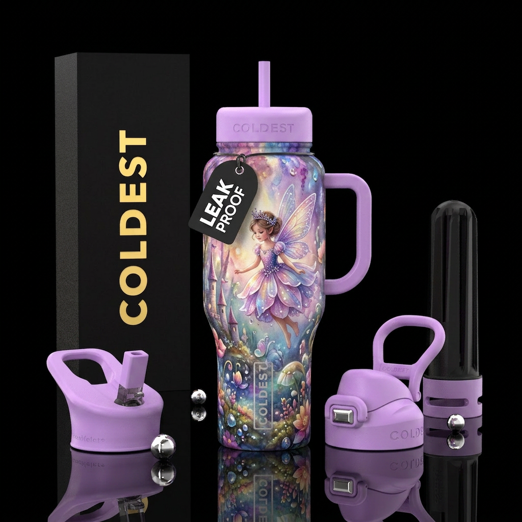 Fairy Princess water bottle design