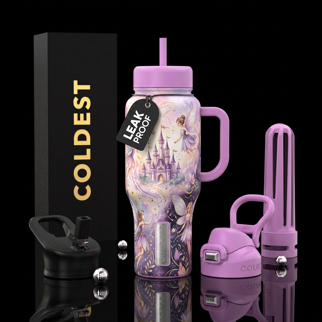 Fairy Princess water bottle design