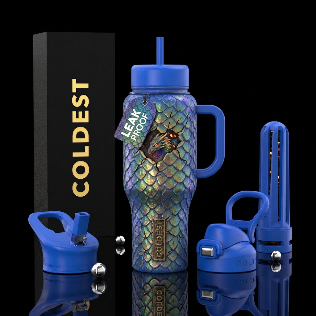 Dragon Hatchling water bottle design