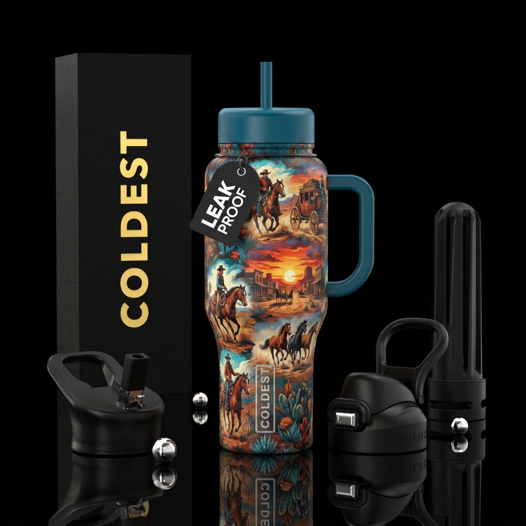 Western Life water bottle design