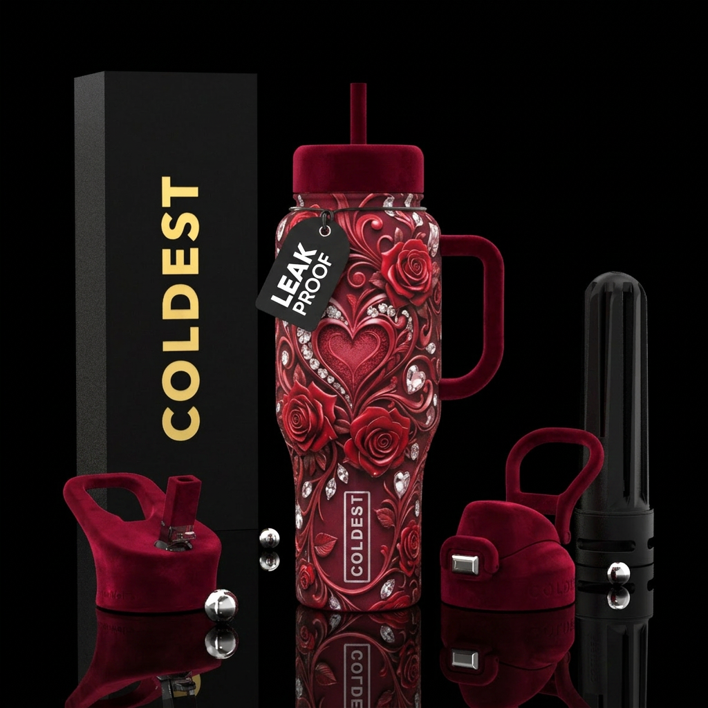 Pure Romance water bottle design