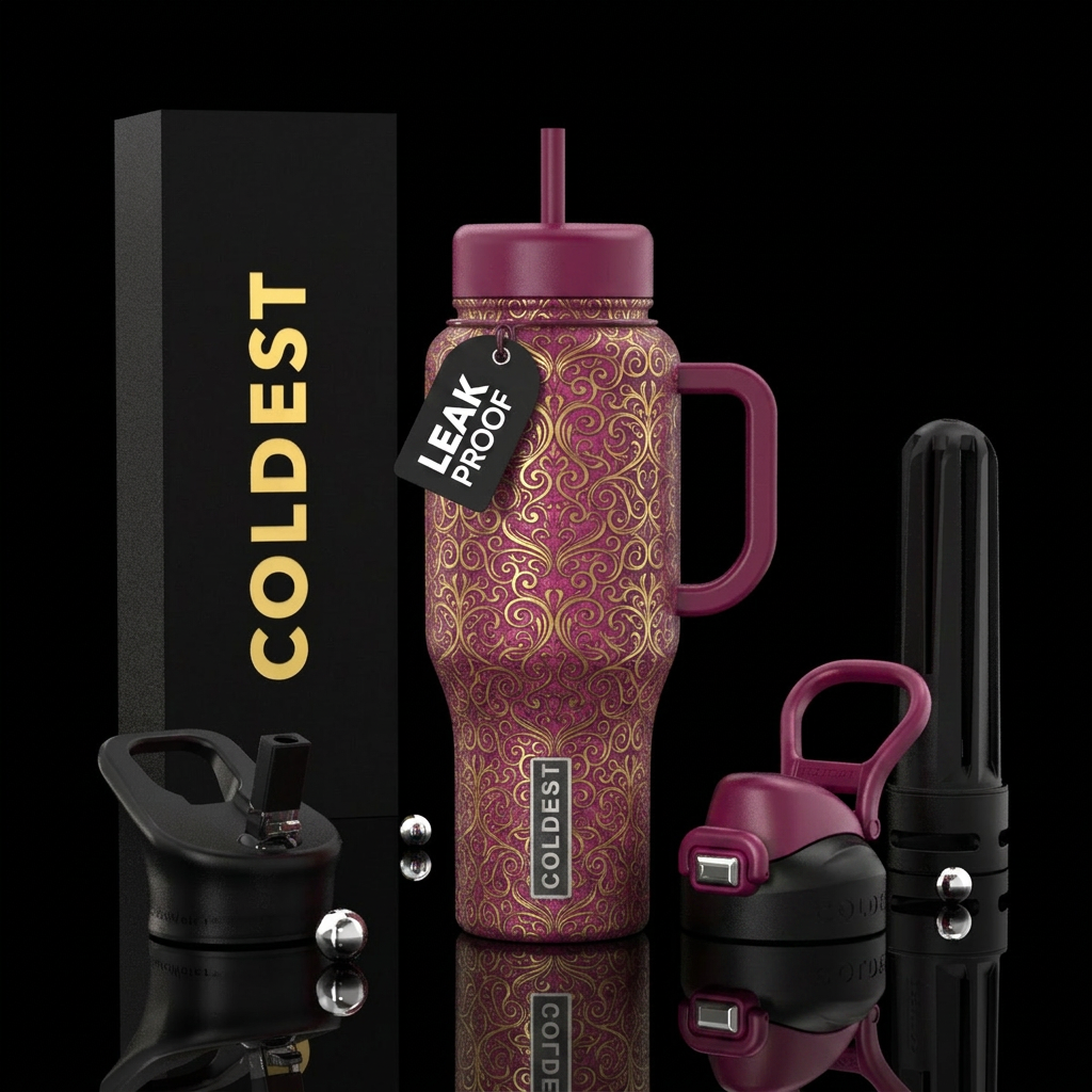 Pure Romance water bottle design