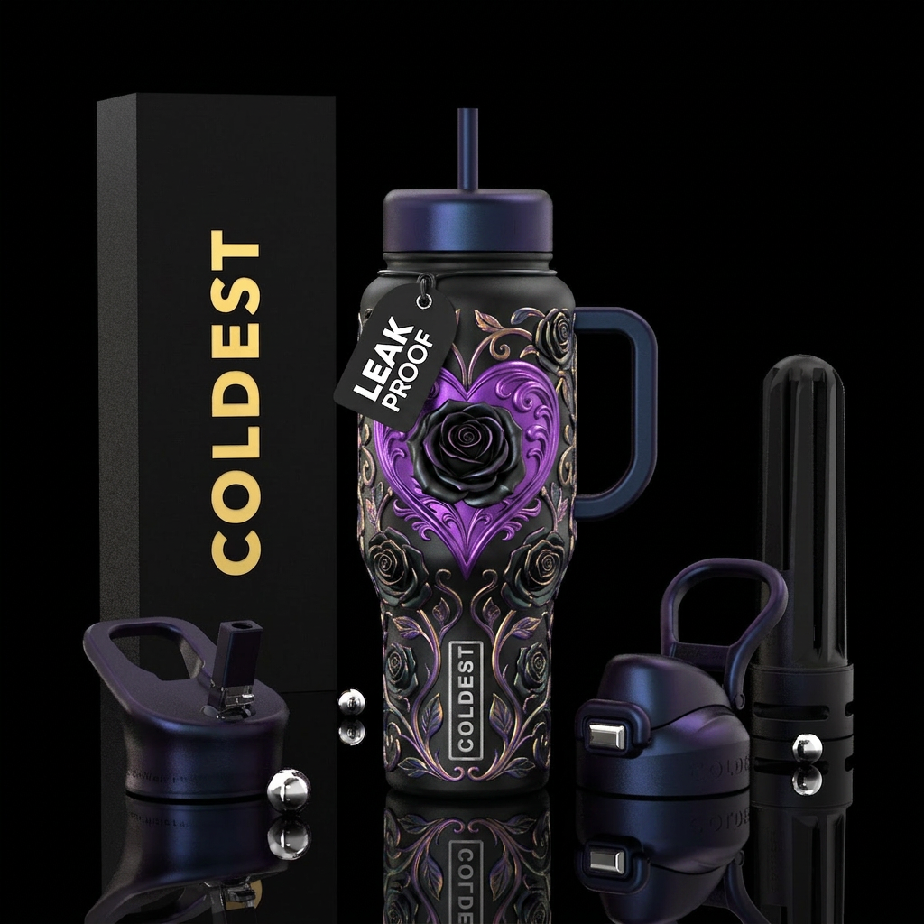 Rosemance water bottle design