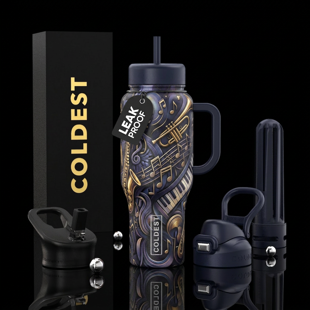 Jazz water bottle design