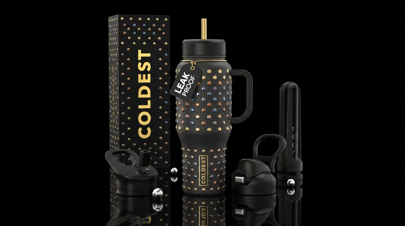 To The Point water bottle design