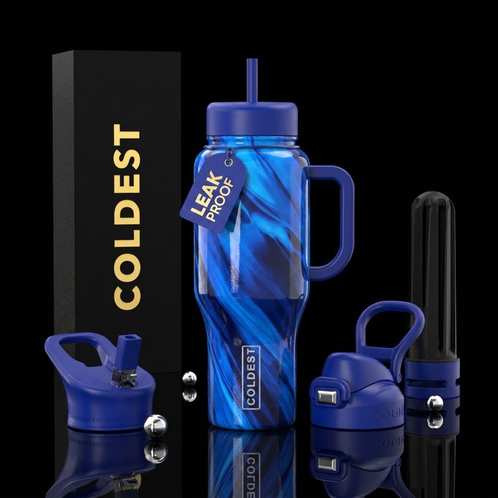 Got the Blues water bottle design