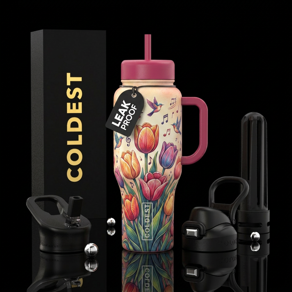Sounds of Nature water bottle design