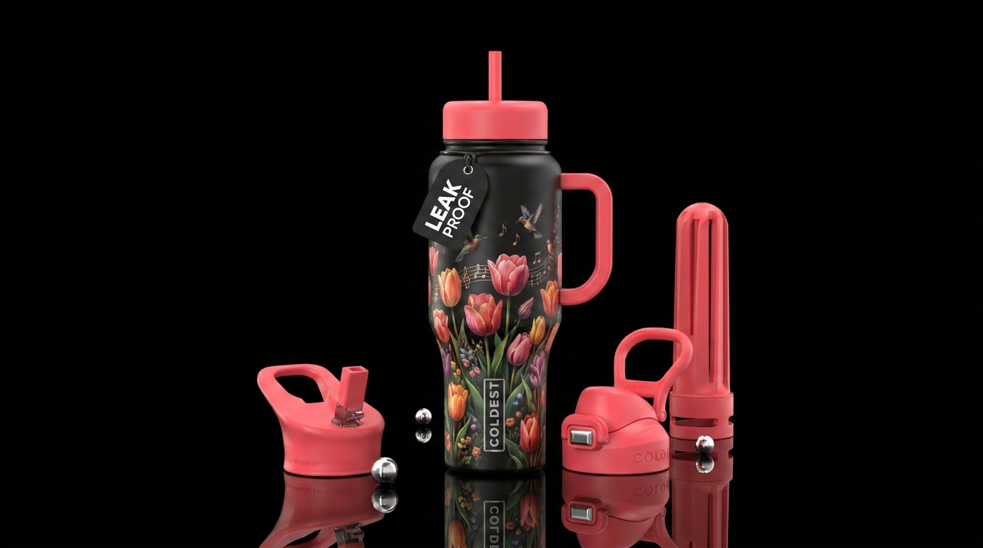 Nature In Tune water bottle design