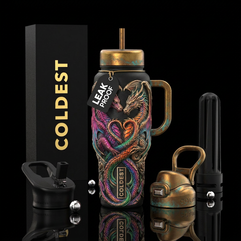 Newlyweds water bottle design