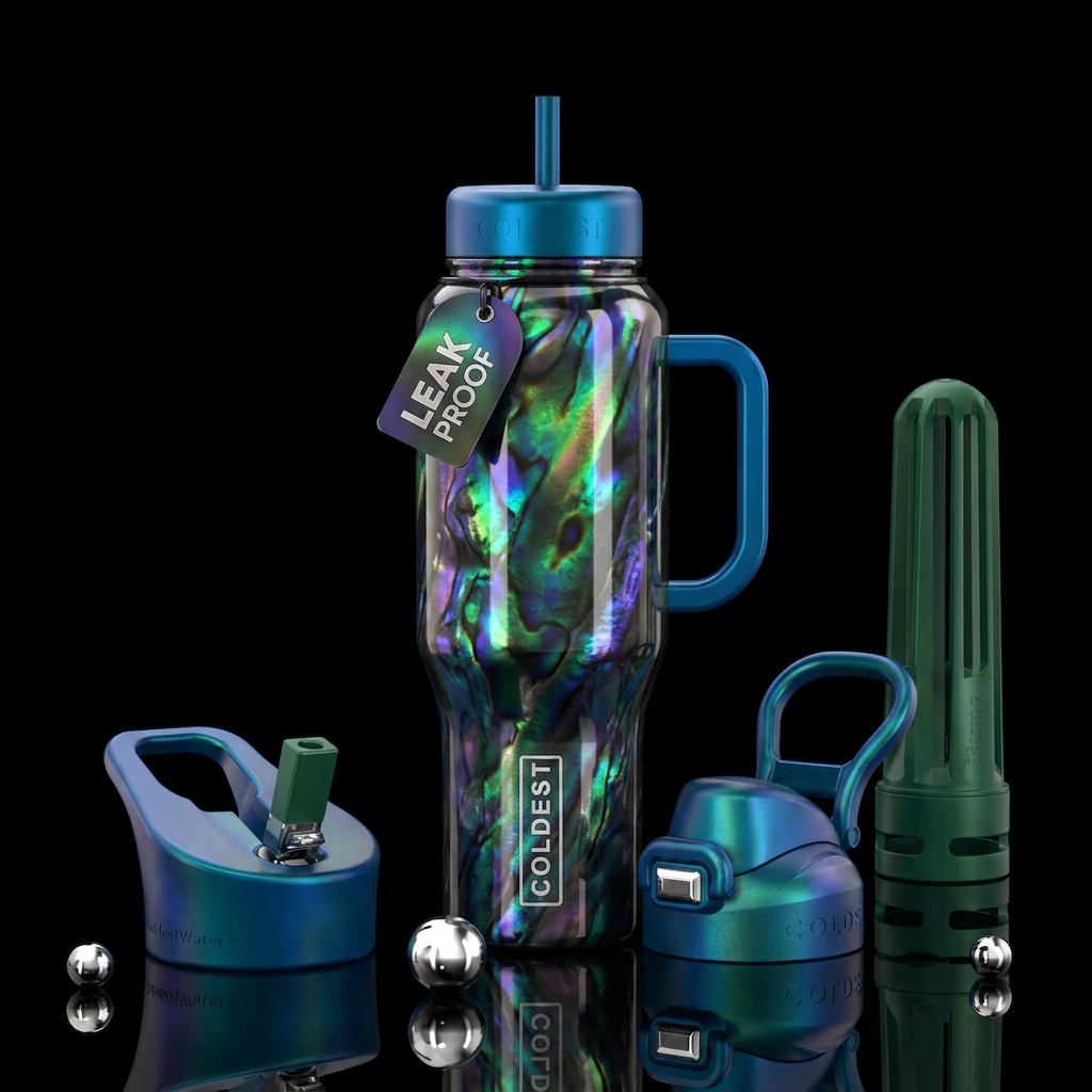 Cat's Eye water bottle design