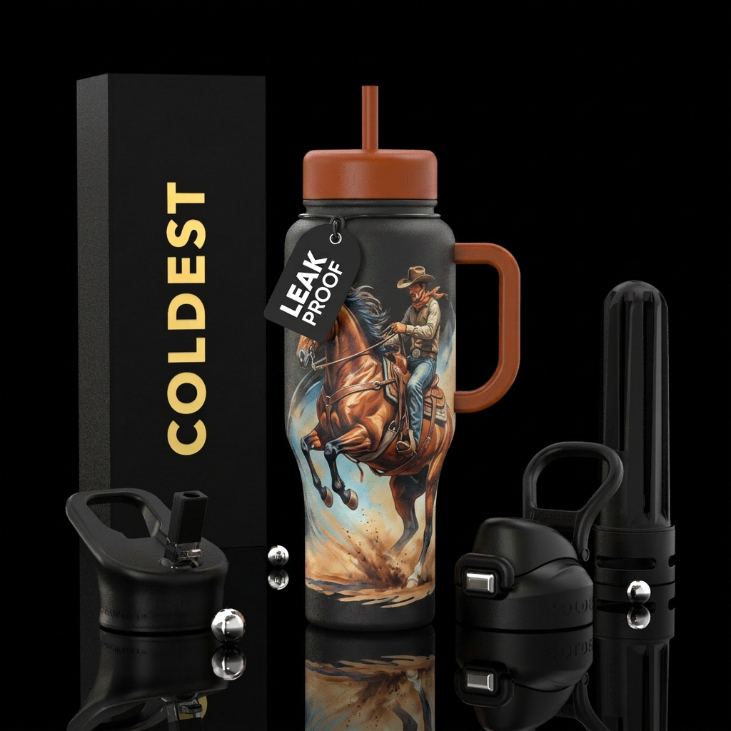Breaking a new horse water bottle design