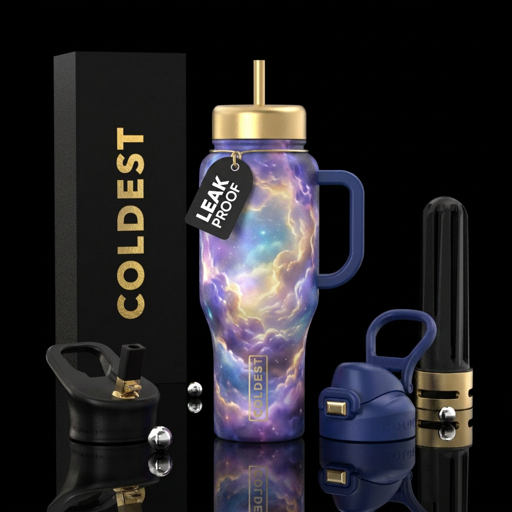 Heaven's Glory water bottle design