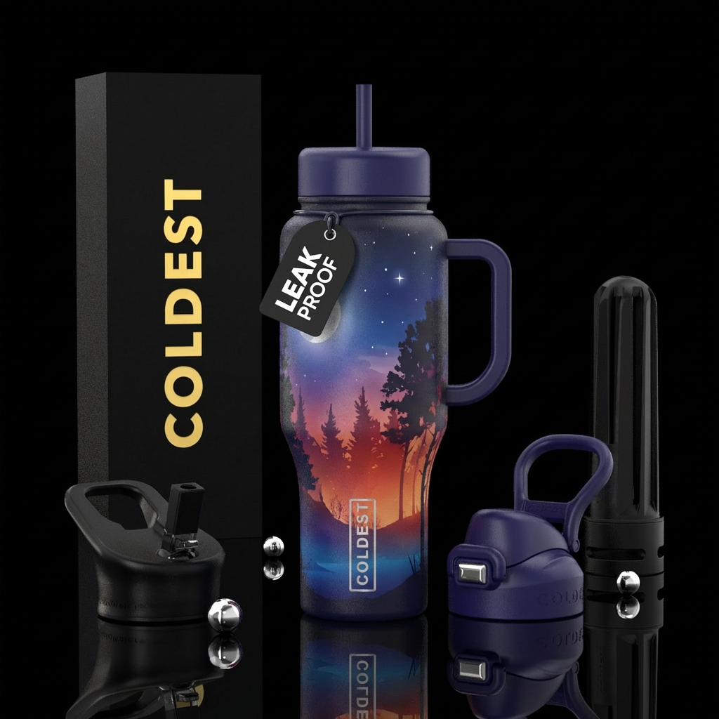 Twilight movie water bottle design