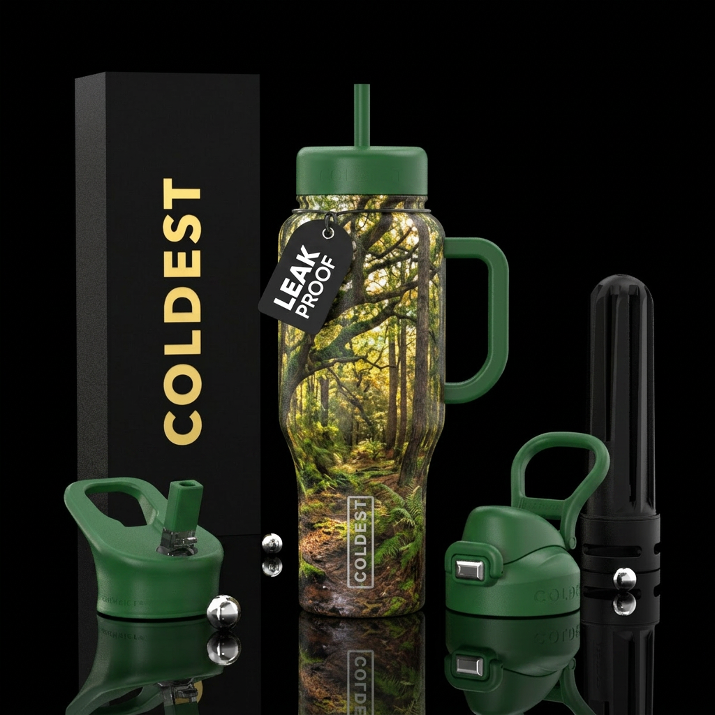 Stepping into the South Carolina woods feels like ... water bottle design