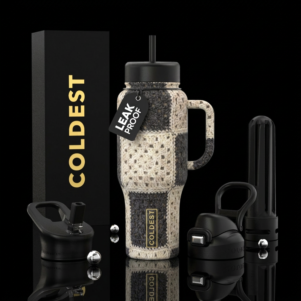 Imagine a blanket that feels less like an object a... water bottle design