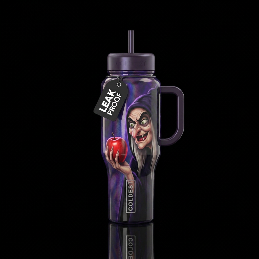 Forbidden water bottle design