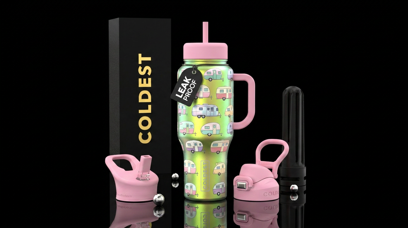 Campy water bottle design