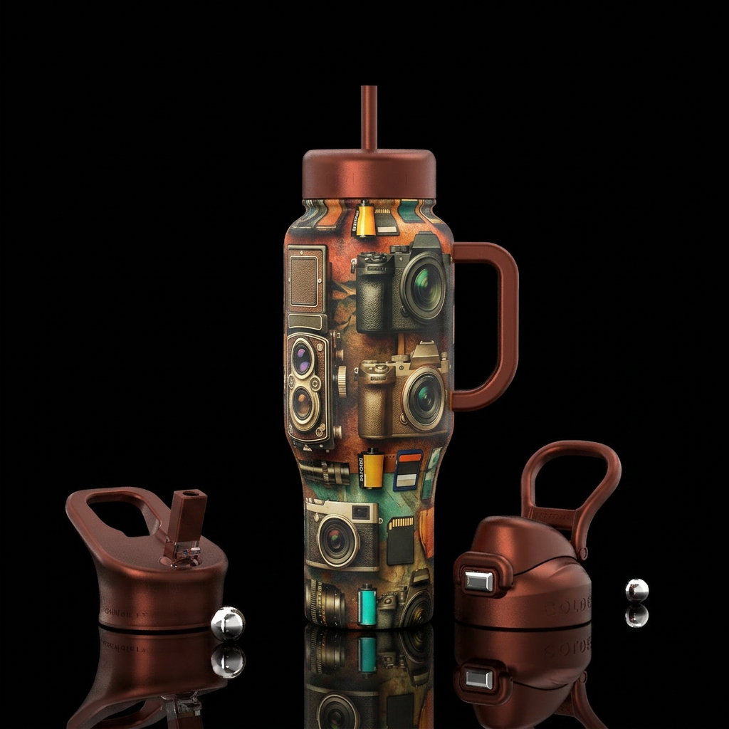 Capture the Moment water bottle design