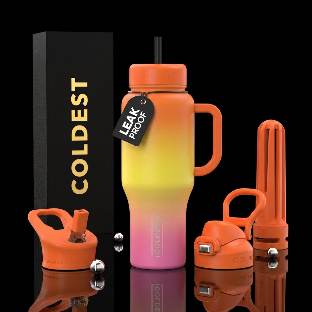 Summer Nights water bottle design