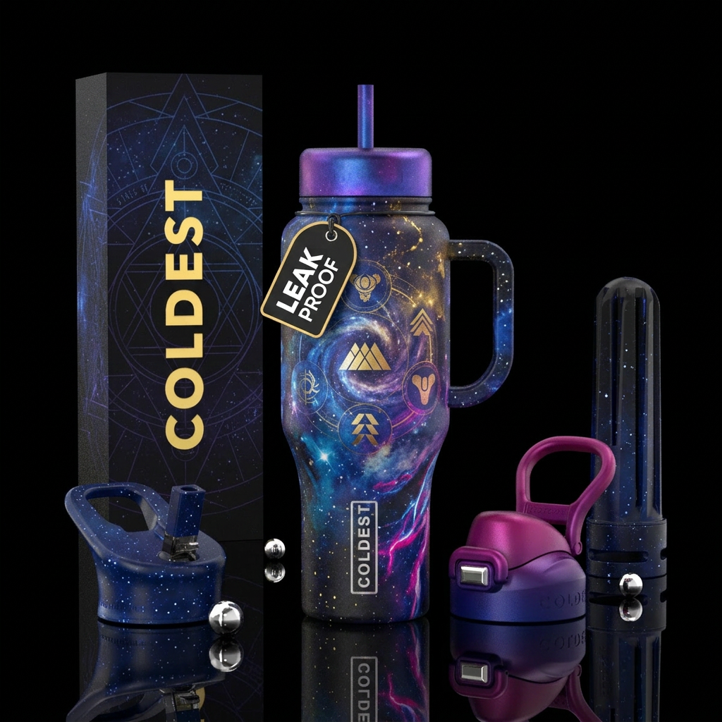 Destiny water bottle design