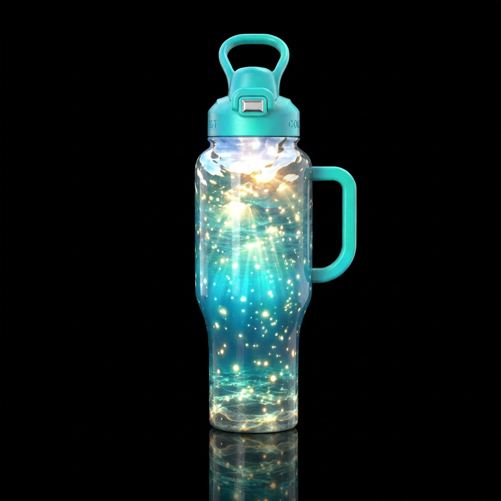 The way I Sea it. water bottle design