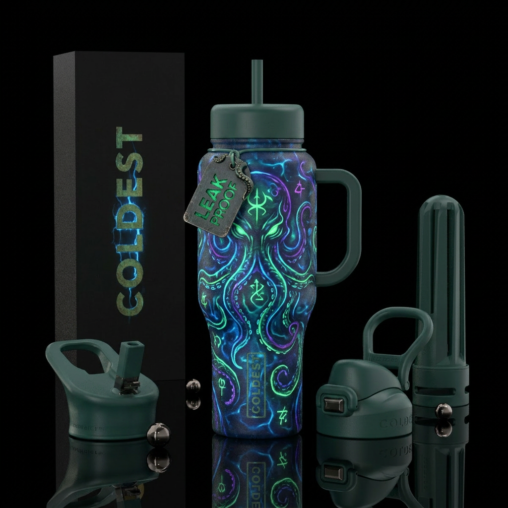 Ripples in the watter water bottle design