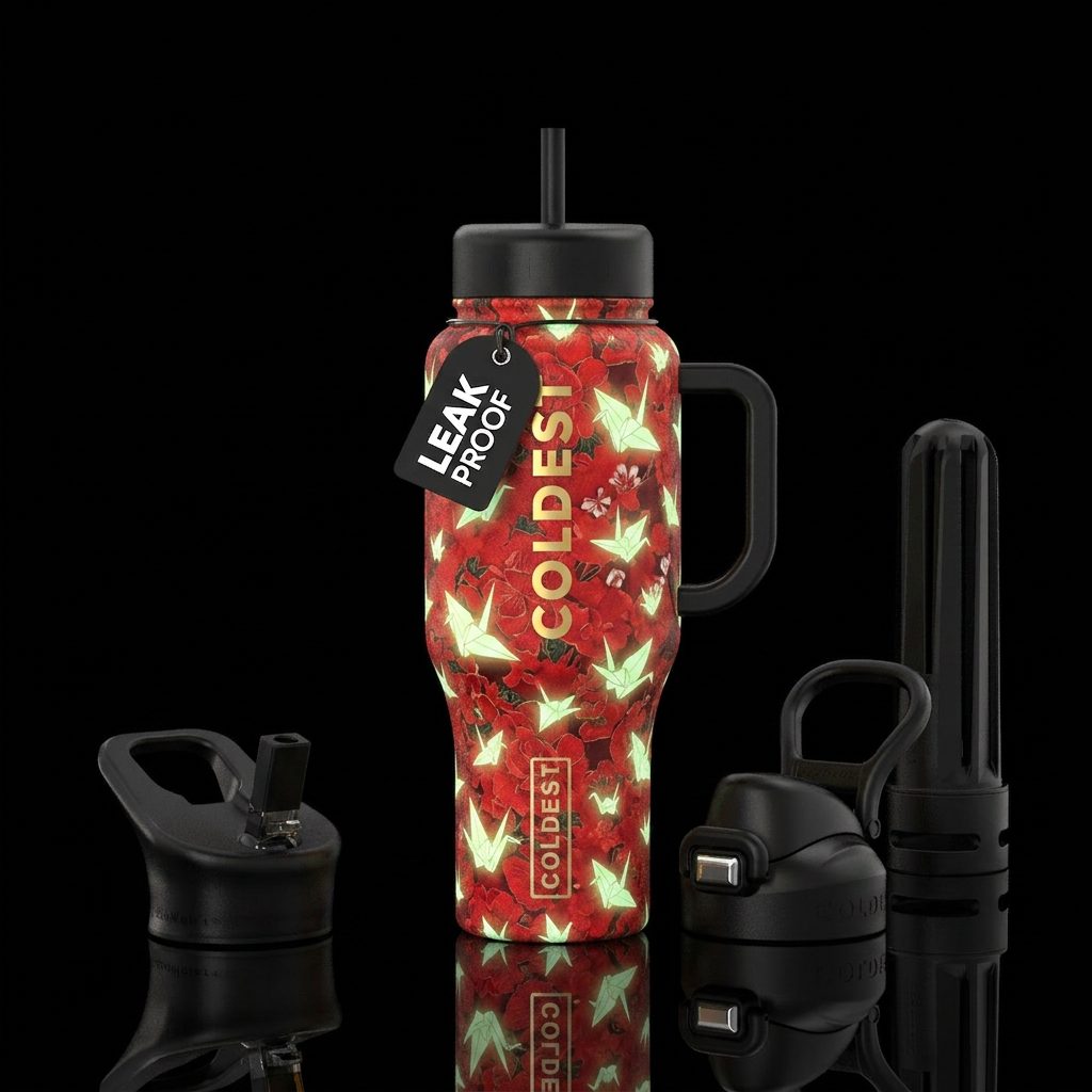 Origami water bottle design