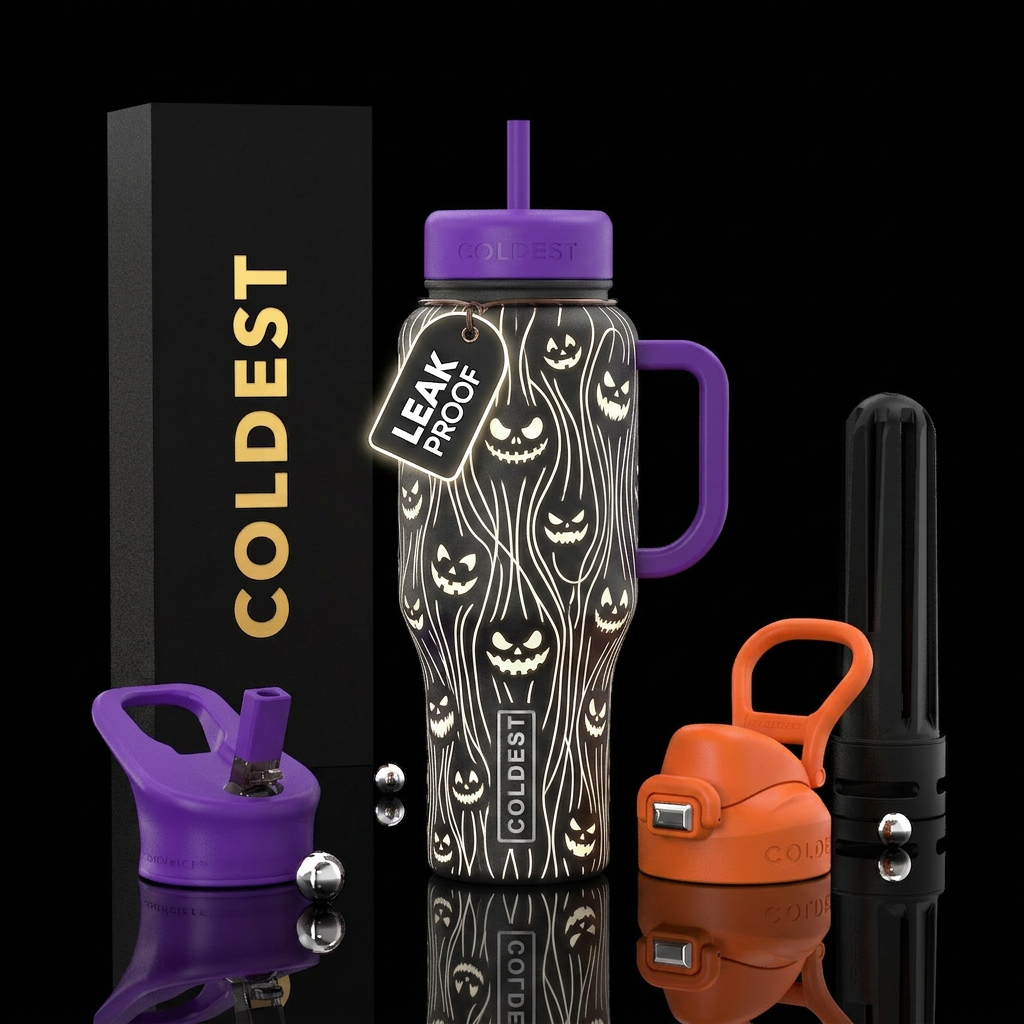 PEAK A BOO water bottle design